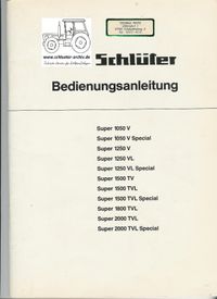 BTA Super 1050-2000, Anf.80er, 001